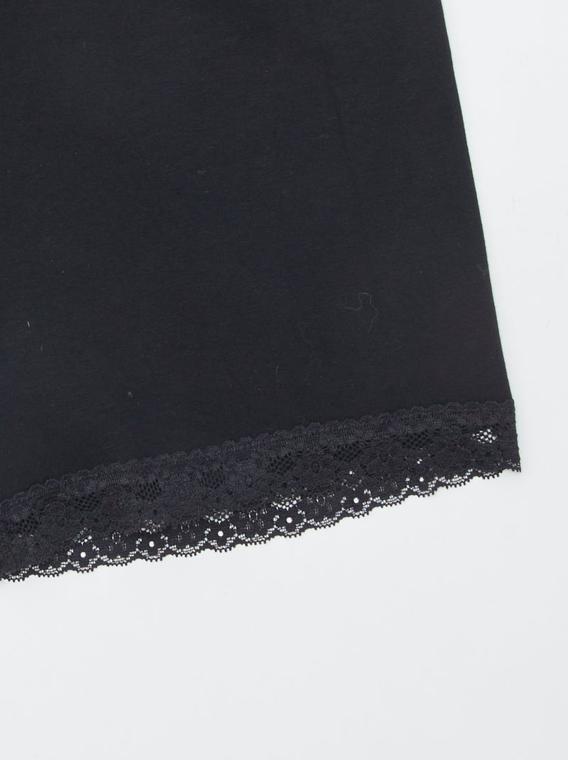Shorties antiatrito forma ciclista PRETO - Kiabi