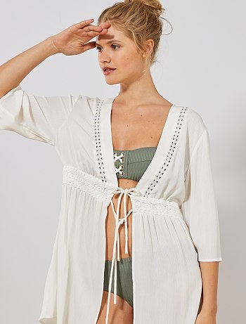 Shorties de banho cotelê - Kiabi