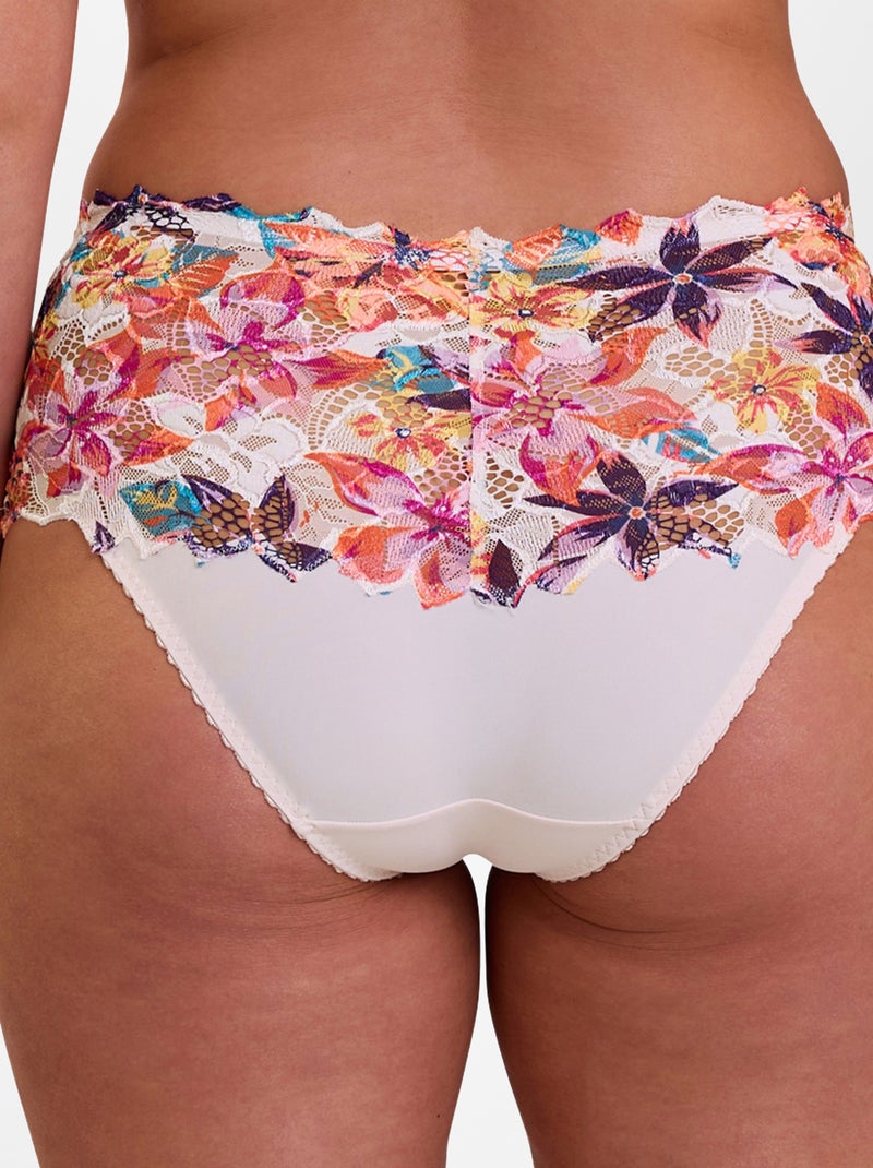 Shorties de renda 'Sans Complexe' BRANCO - Kiabi