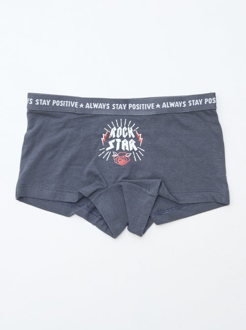 Shorties em jersey - Lote de 3 - Kiabi