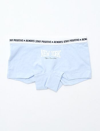 Shorties em jersey - Lote de 3