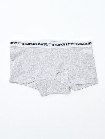 Shorties em jersey - Lote de 3