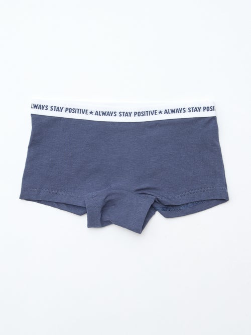 Shorties em jersey - Lote de 3 - Kiabi