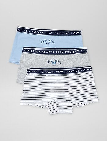 Shorties em jersey - Lote de 3