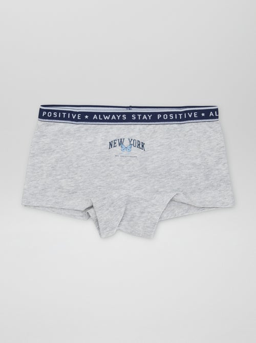 Shorties em jersey - Lote de 3 - Kiabi