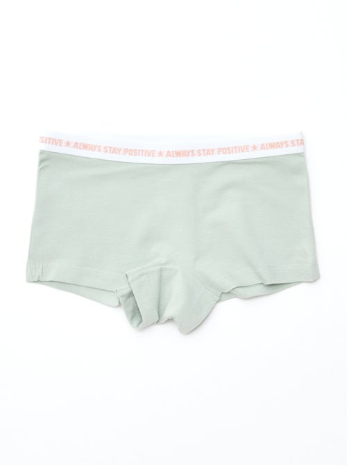 Shorties em jersey - Lote de 3 - Kiabi