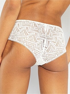 Shorties em renda - Kiabi