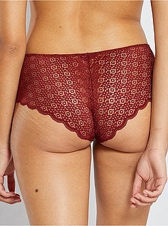 Shorties em renda florida - Kiabi