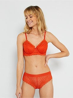 Shorties em renda - Kiabi