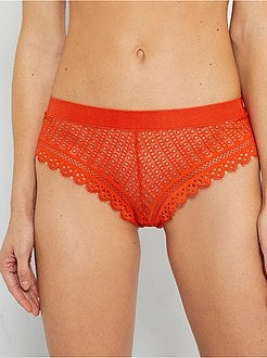 Shorties em renda - Kiabi