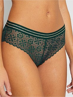 Shorties em renda - Kiabi