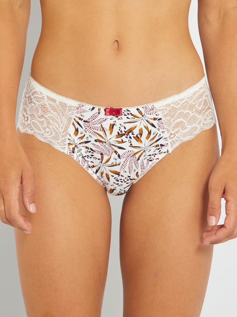Shorties 'Envie de Lingerie' BEGE - Kiabi