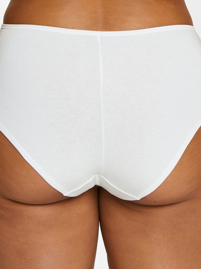 Shorties 'Sans Complexe' Branco - Kiabi