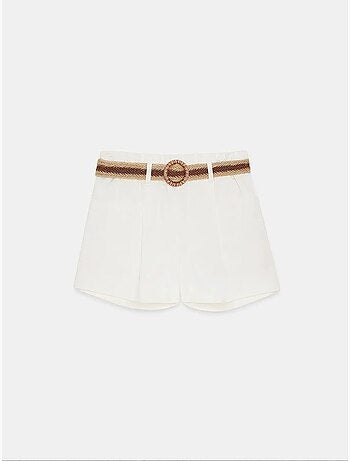 Shorts de algodão e elastano dilvin