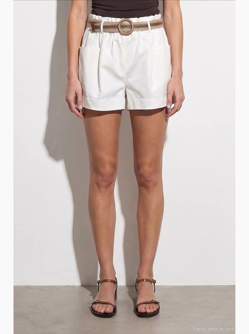 Shorts de algodão e elastano dilvin - Kiabi Shorts de algodão e elastano dilvin - Kiabi