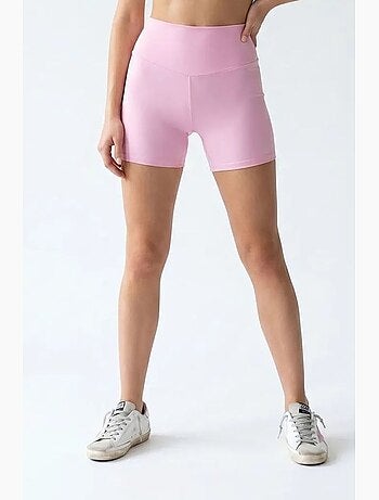 Shorts de ciclismo skinny de cintura alta mixray