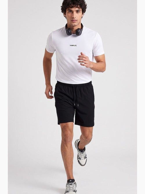 Shorts de corte limpo tommy - Kiabi