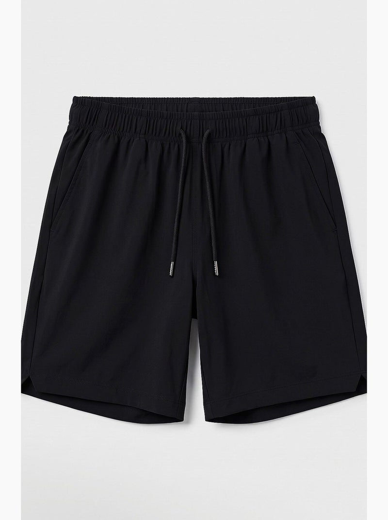 Shorts de corte limpo tommy Preto - Kiabi