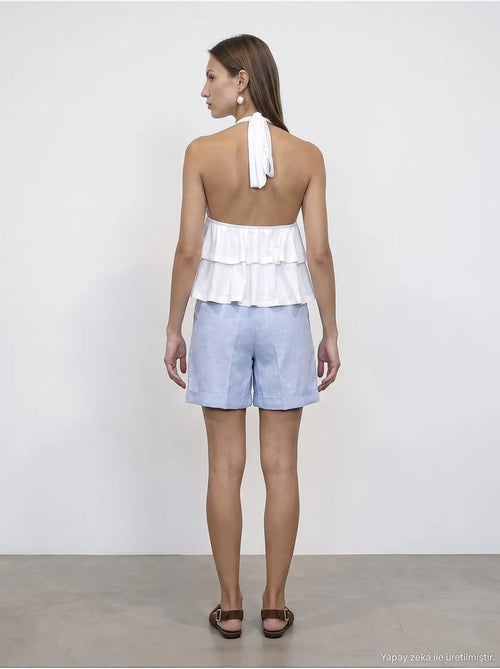 Shorts de linho dilvin - Kiabi Shorts de linho dilvin - Kiabi