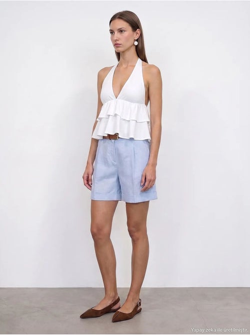 Shorts de linho dilvin - Kiabi Shorts de linho dilvin - Kiabi