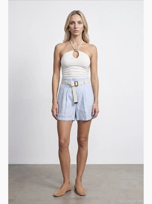Shorts de linho dilvin - Kiabi Shorts de linho dilvin - Kiabi