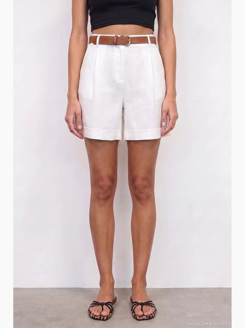 Shorts de linho dilvin - Kiabi Shorts de linho dilvin - Kiabi