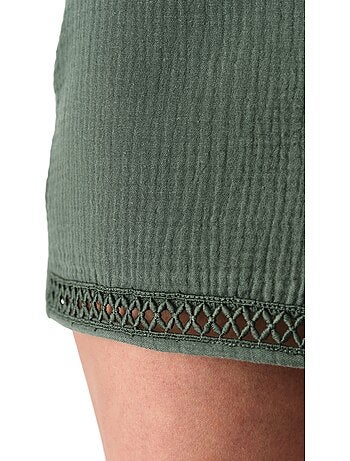 Shorts de mulher lessi trim penti