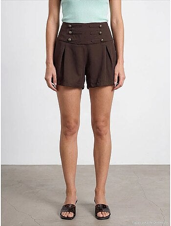 Shorts de tencel femininos dilvin