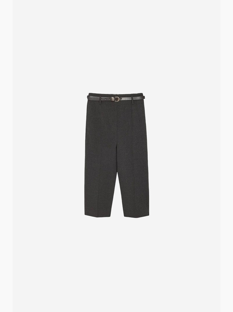 Shorts femininos dilvin Cinza-preto - Kiabi