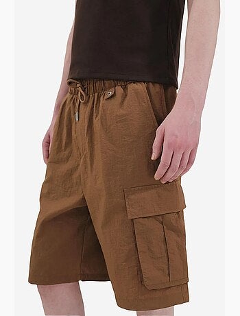 Shorts masculinos de algodão e poliamida giesto