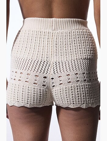 Shorts mini colette com detalhe bordado penti