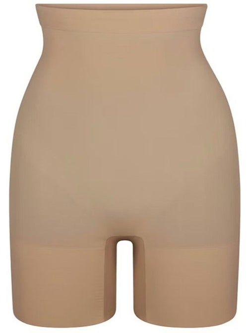 Shorts modeladores premium sem costuras de cintura alta até meio da coxa hiccup - Kiabi