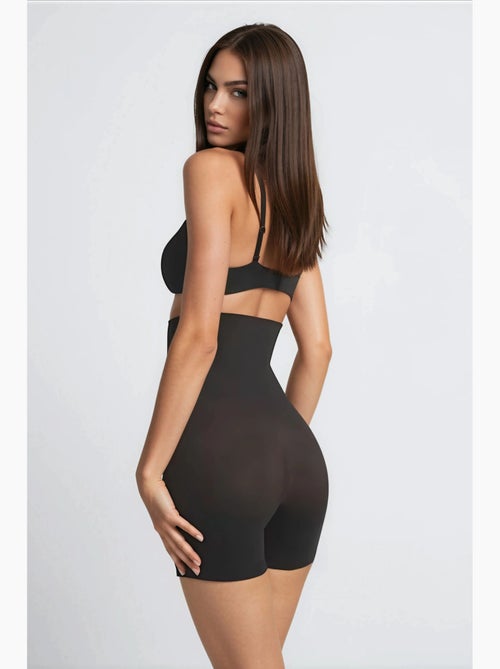 Shorts modeladores premium sem costuras de cintura alta até meio da coxa hiccup - Kiabi