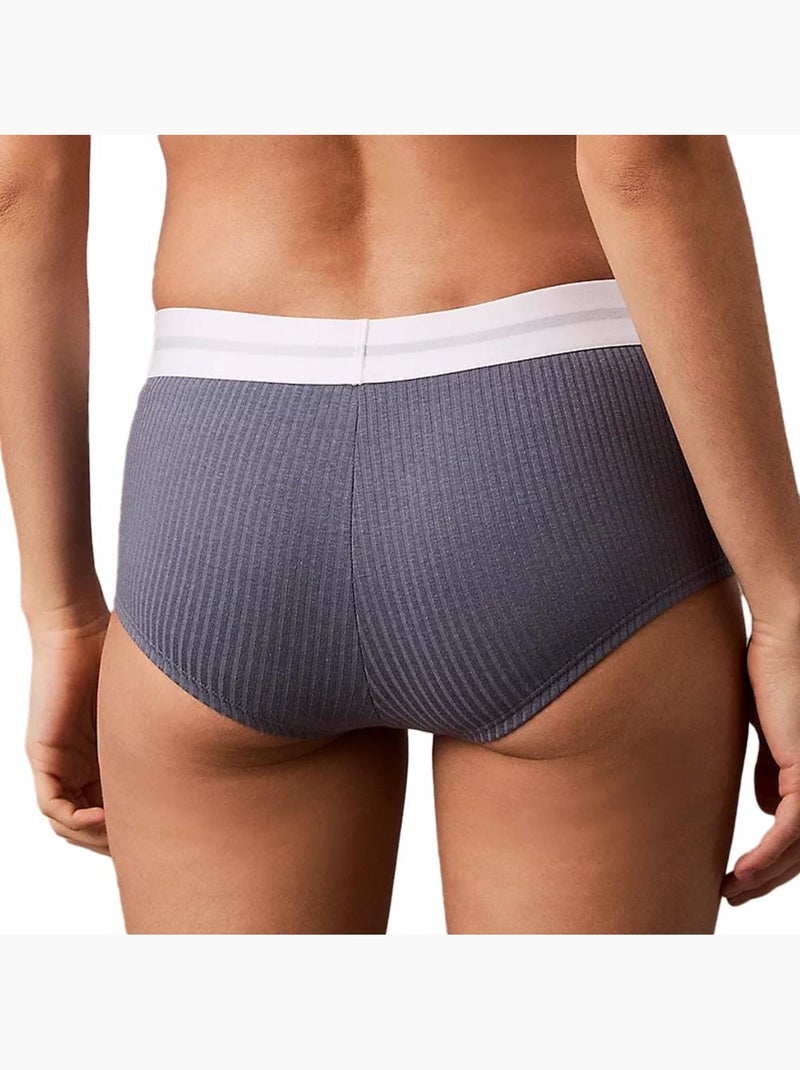 Shorty Calvin Klein Jeans Cinzento e Branco para Mulher Cinza-prateado - Kiabi