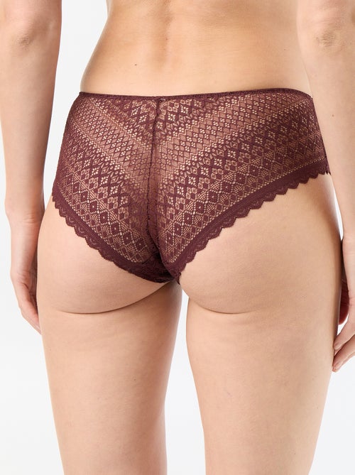 Shorty de renda - Kiabi