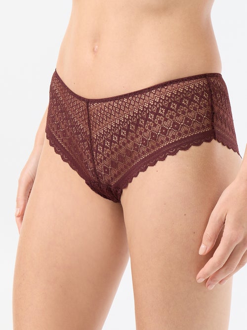 Shorty de renda - Kiabi
