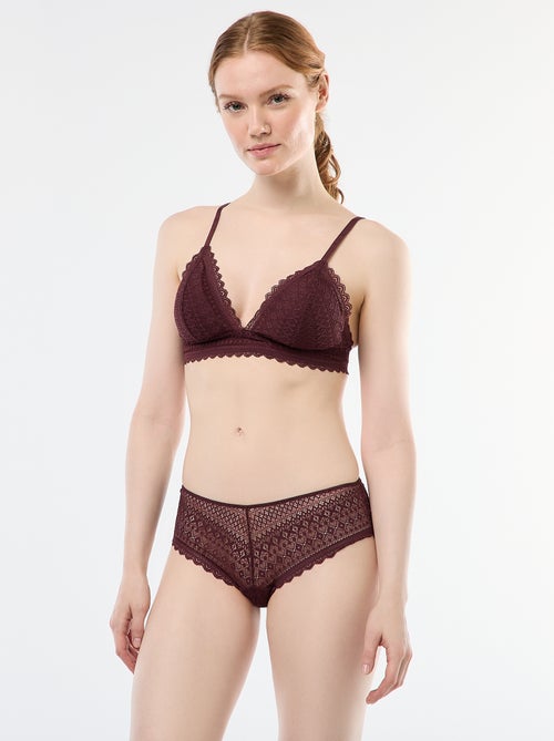 Shorty de renda - Kiabi