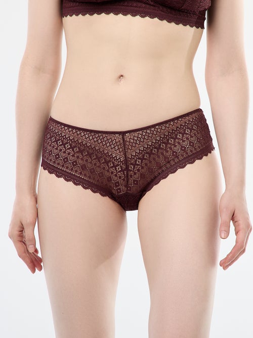 Shorty de renda - Kiabi