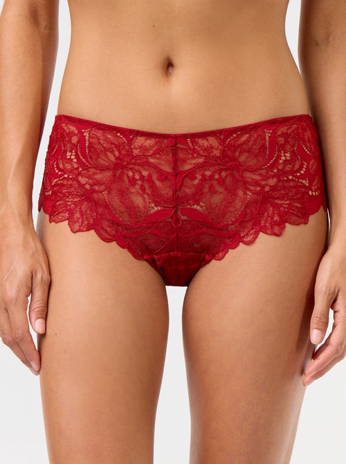 Shorty de renda com lantejoulas - Kiabi Shorty de renda com lantejoulas - Kiabi