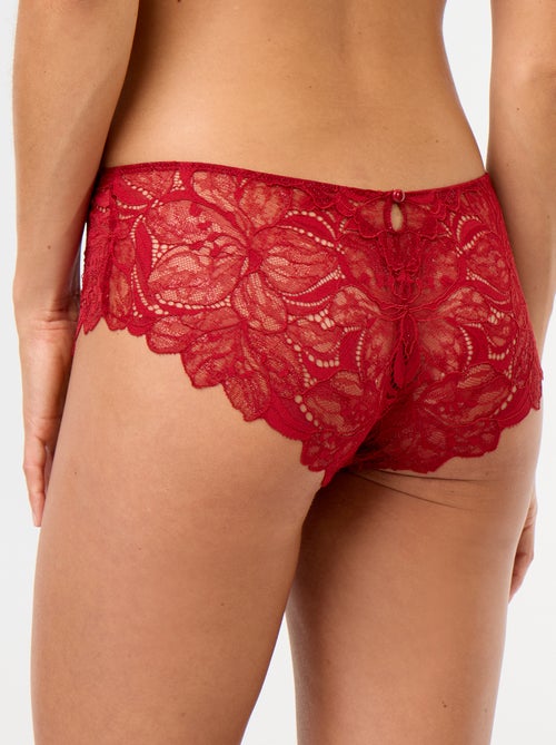 Shorty de renda com lantejoulas - Kiabi Shorty de renda com lantejoulas - Kiabi