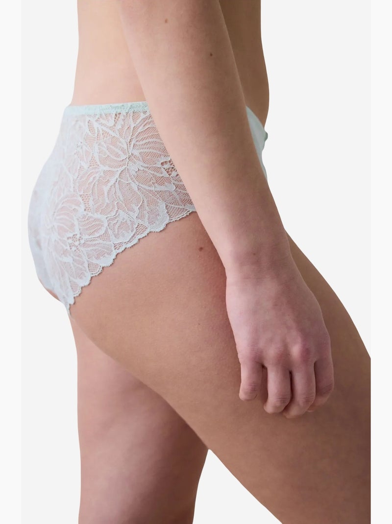 Shorty de renda penti Verde menta - Kiabi