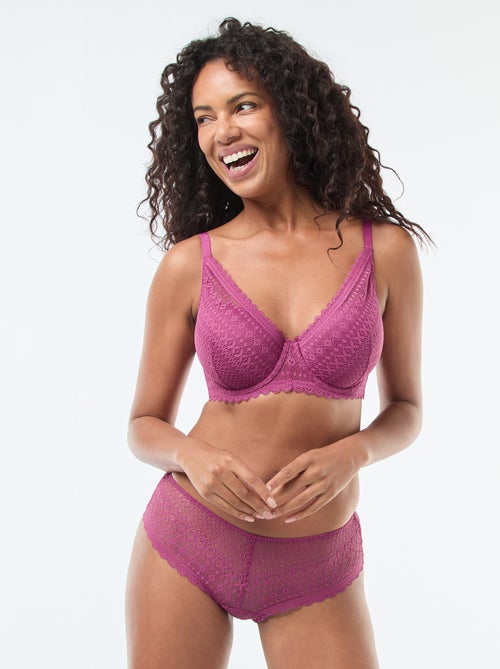 Shorty de renda - Kiabi