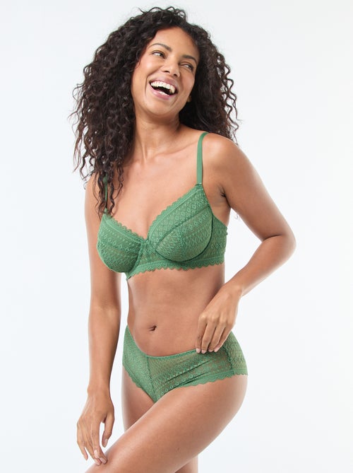 Shorty de renda - Kiabi