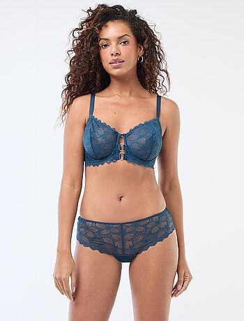 Shorty em renda florida