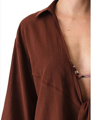 Sienna camisa de manga comprida penti