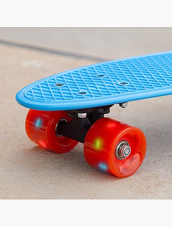 Skate com luzes evo