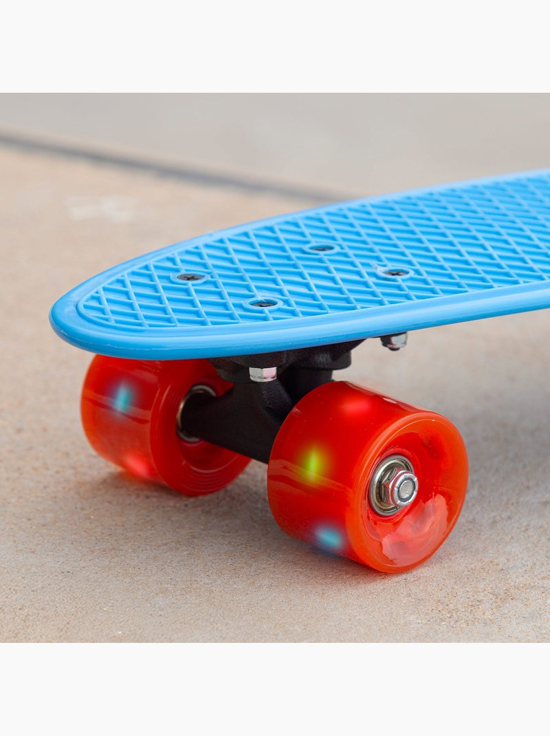 Skate com luzes evo Azul - Kiabi