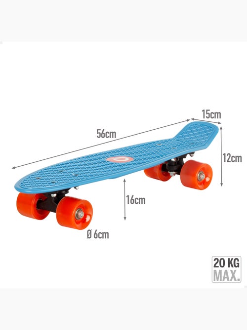 Skate com luzes evo - Kiabi
