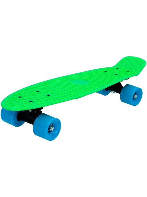 Skate com rodas de pvc 55 cm - verde - Kiabi
