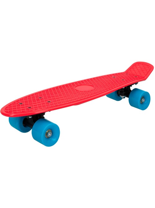 Skate com rodas de pvc 55 cm - vermelho - Kiabi